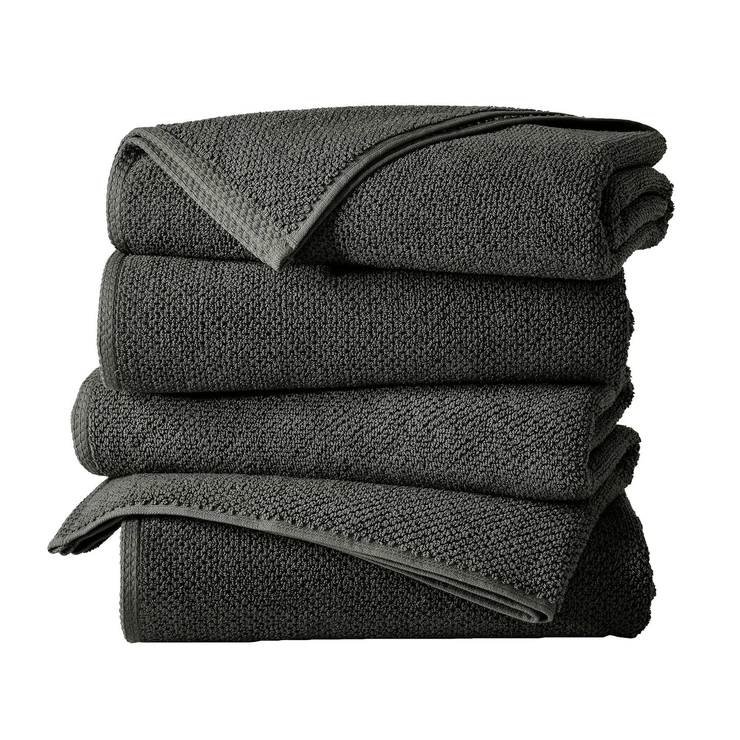 Cotton Textured Bath Towel Set - Acacia Collection from PriceLows™