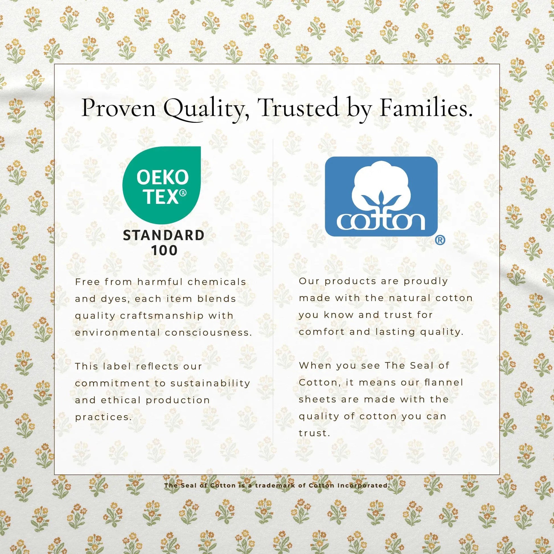Turkish Cotton Flannel Sheet Set - Winter Floral Collection from PriceLows™