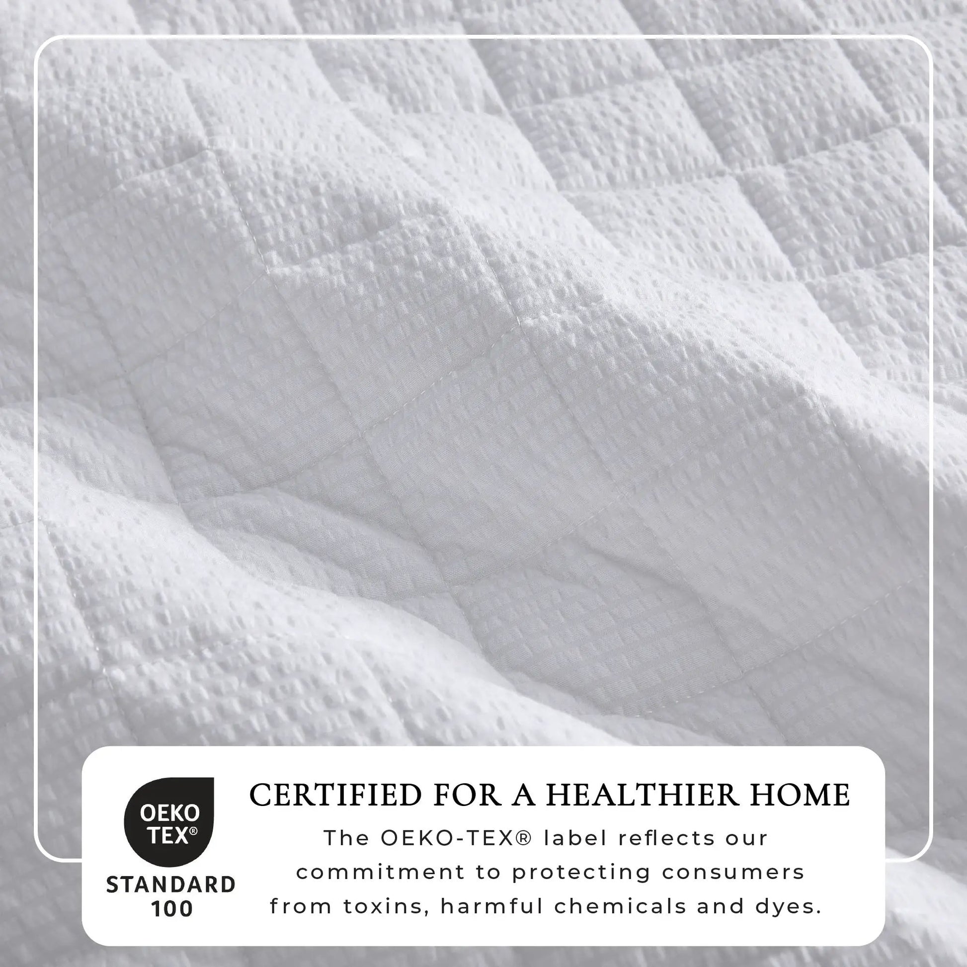 Box-Stitched Seersucker Quilt Set - Seersucker Collection from PriceLows™