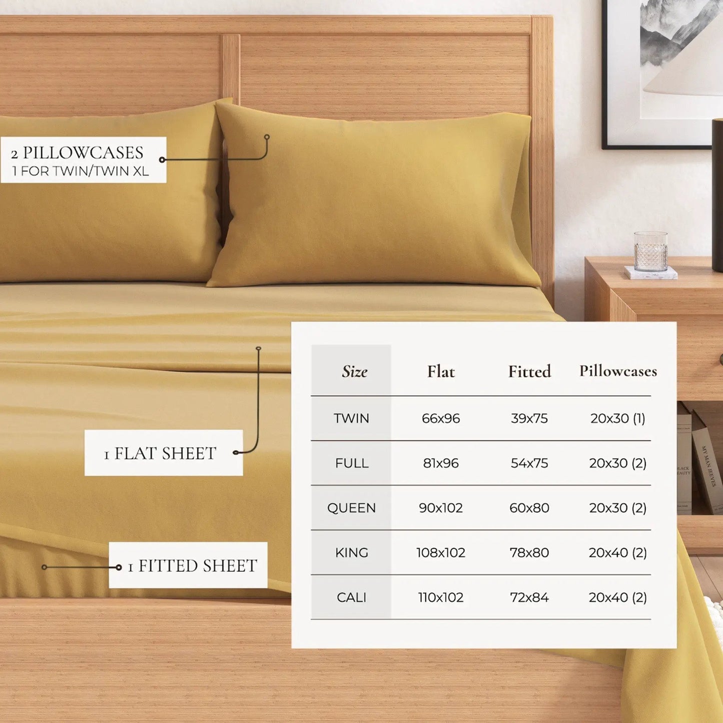Cotton Solid Flannel Sheet - Nordic Collection from PriceLows™