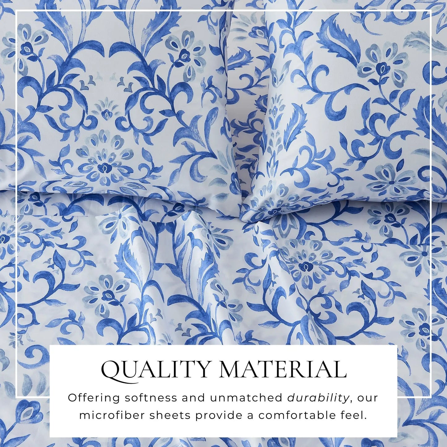 Watercolor Floral Sheet Set - Delia Collection from PriceLows™