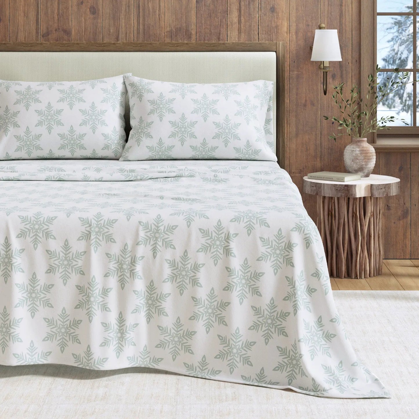 Turkish Cotton Flannel Sheet - Belle Collection from PriceLows™