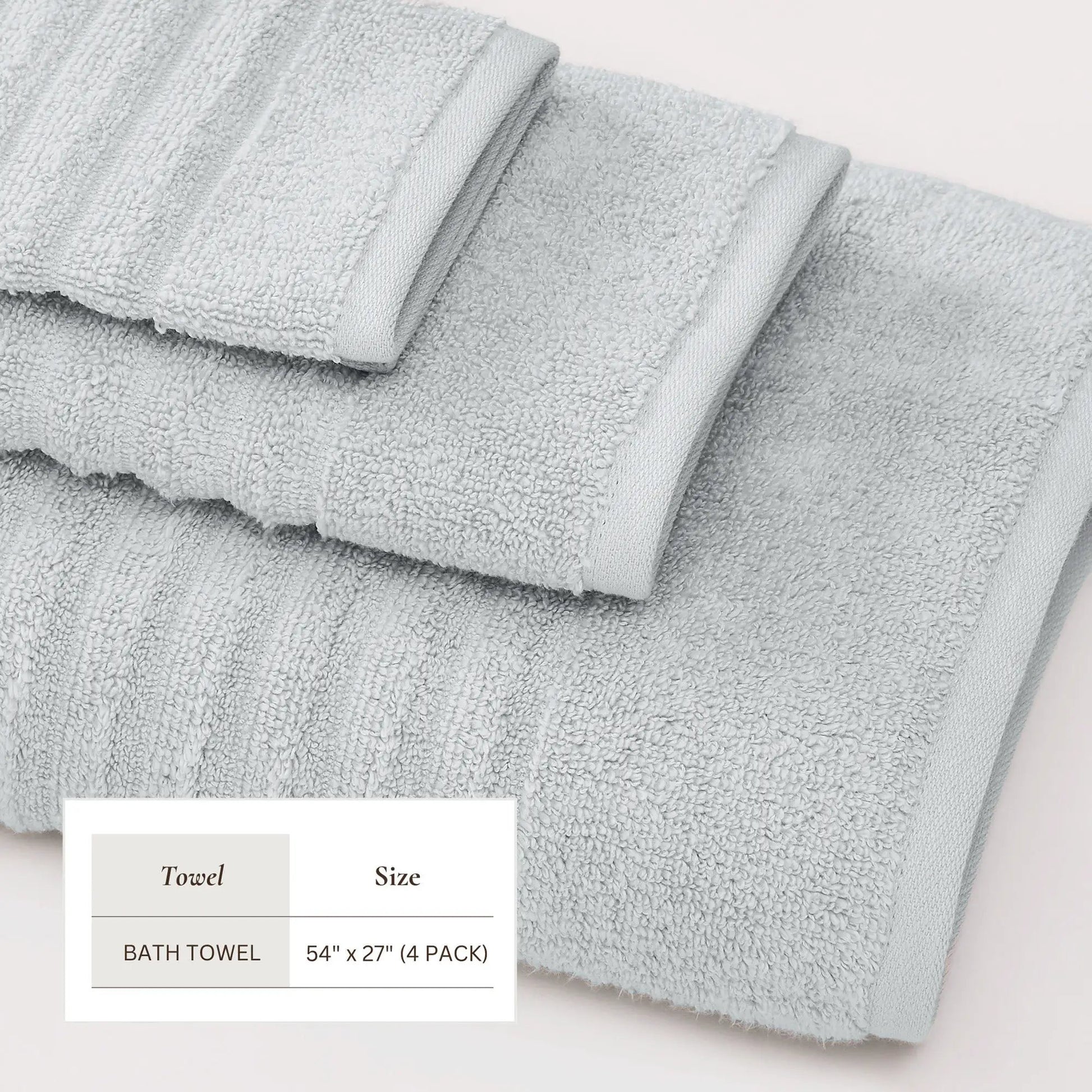 Luxury Combed Cotton Bath Towel Set - Karina Collection from PriceLows™