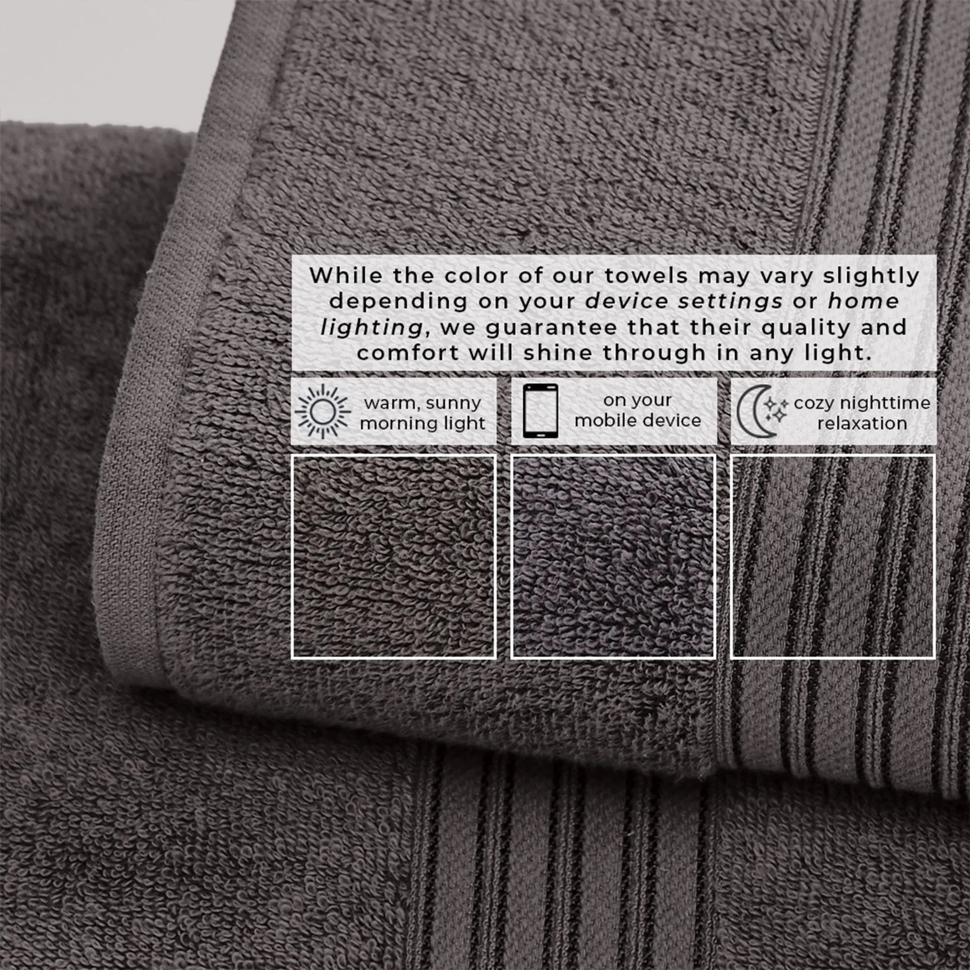Cotton Terry Bath Towel Set - Cooper Collection from PriceLows™