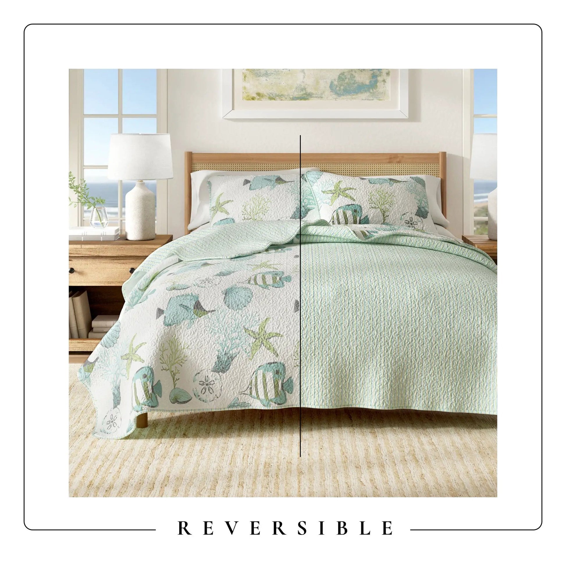 Seaside Collection Quilt Set from PriceLows™