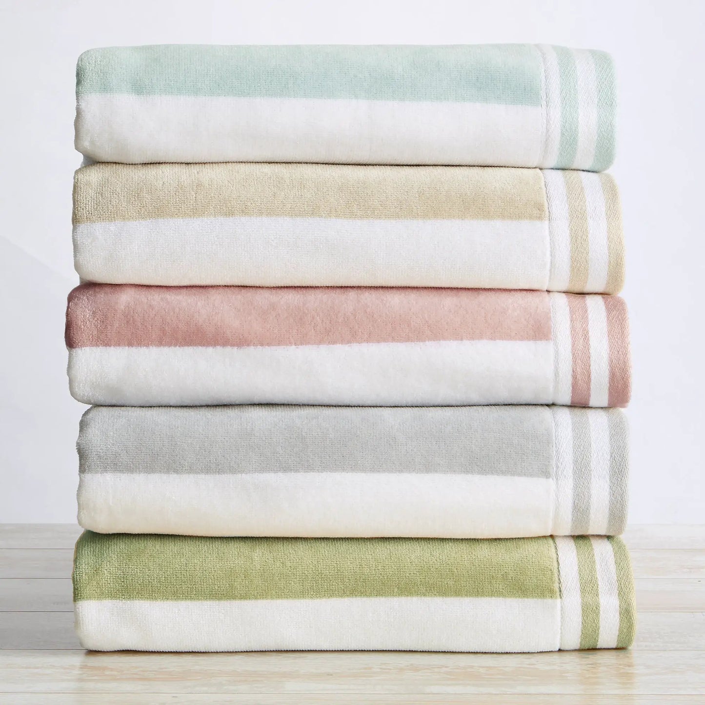 Striped Cabana Beach Towel - Edgartown Collection from PriceLows™