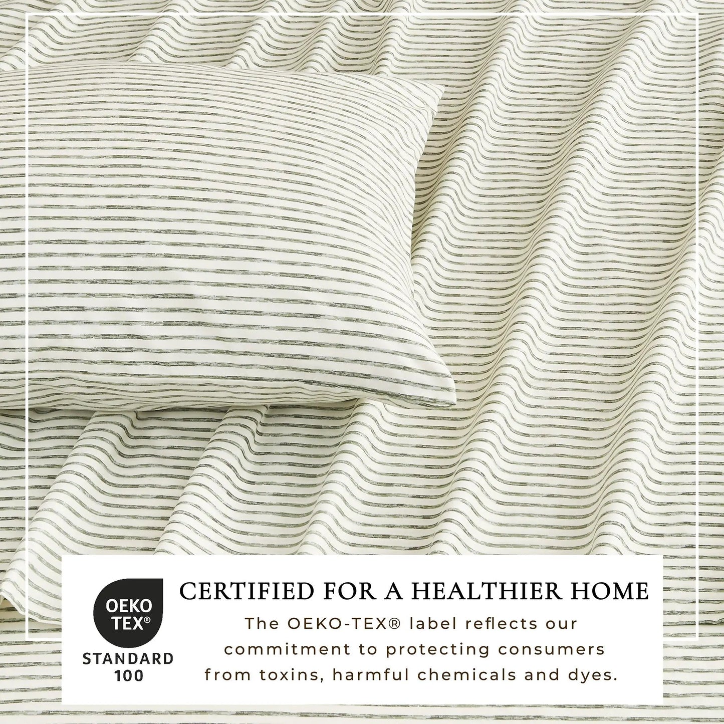 Striped Sheet Set - Evette Collection from PriceLows™
