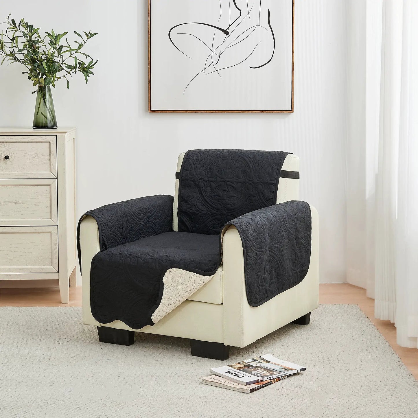 Medallion Solid Furniture Protector - Elenor Collection from PriceLows™