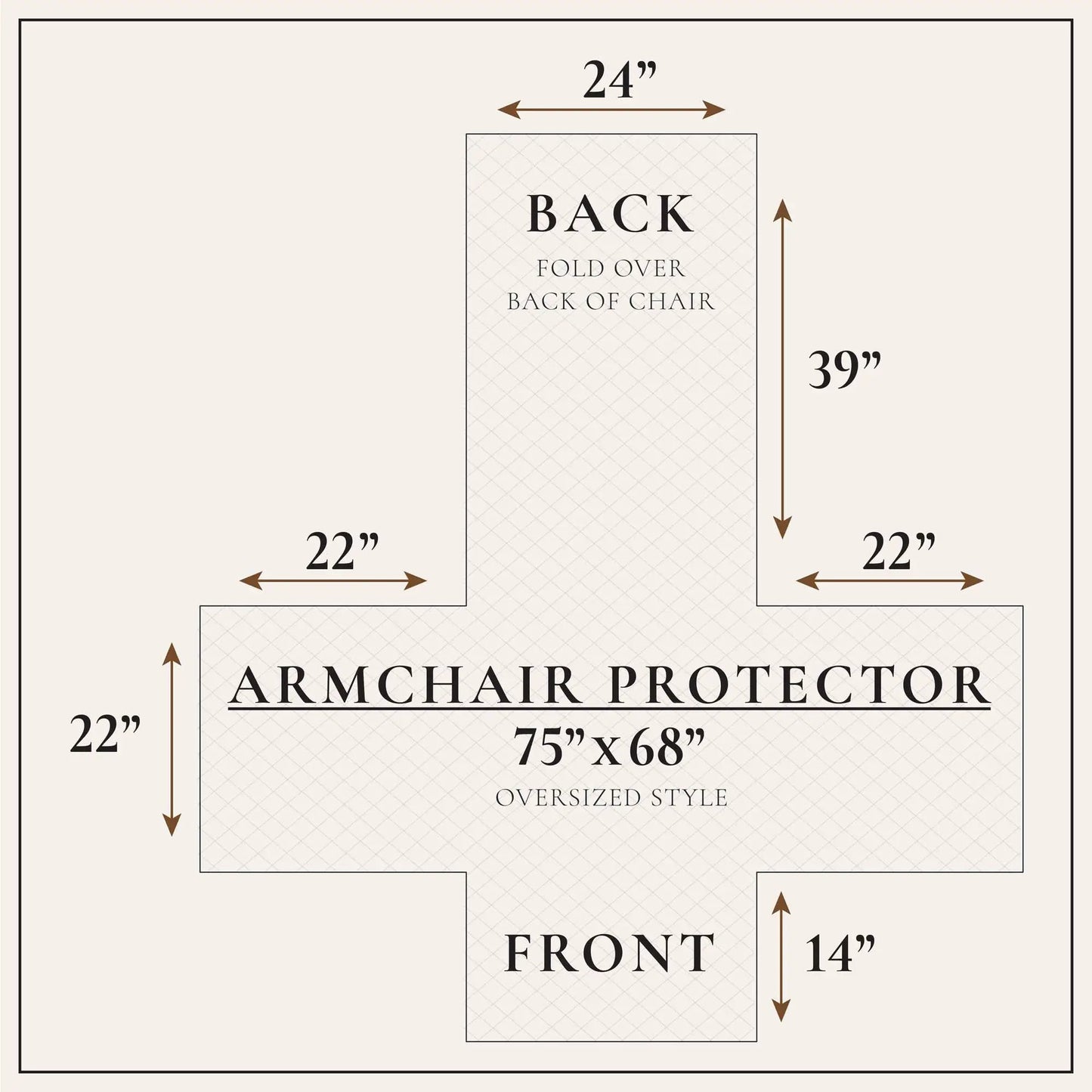 Medallion Solid Furniture Protector - Elenor Collection from PriceLows™