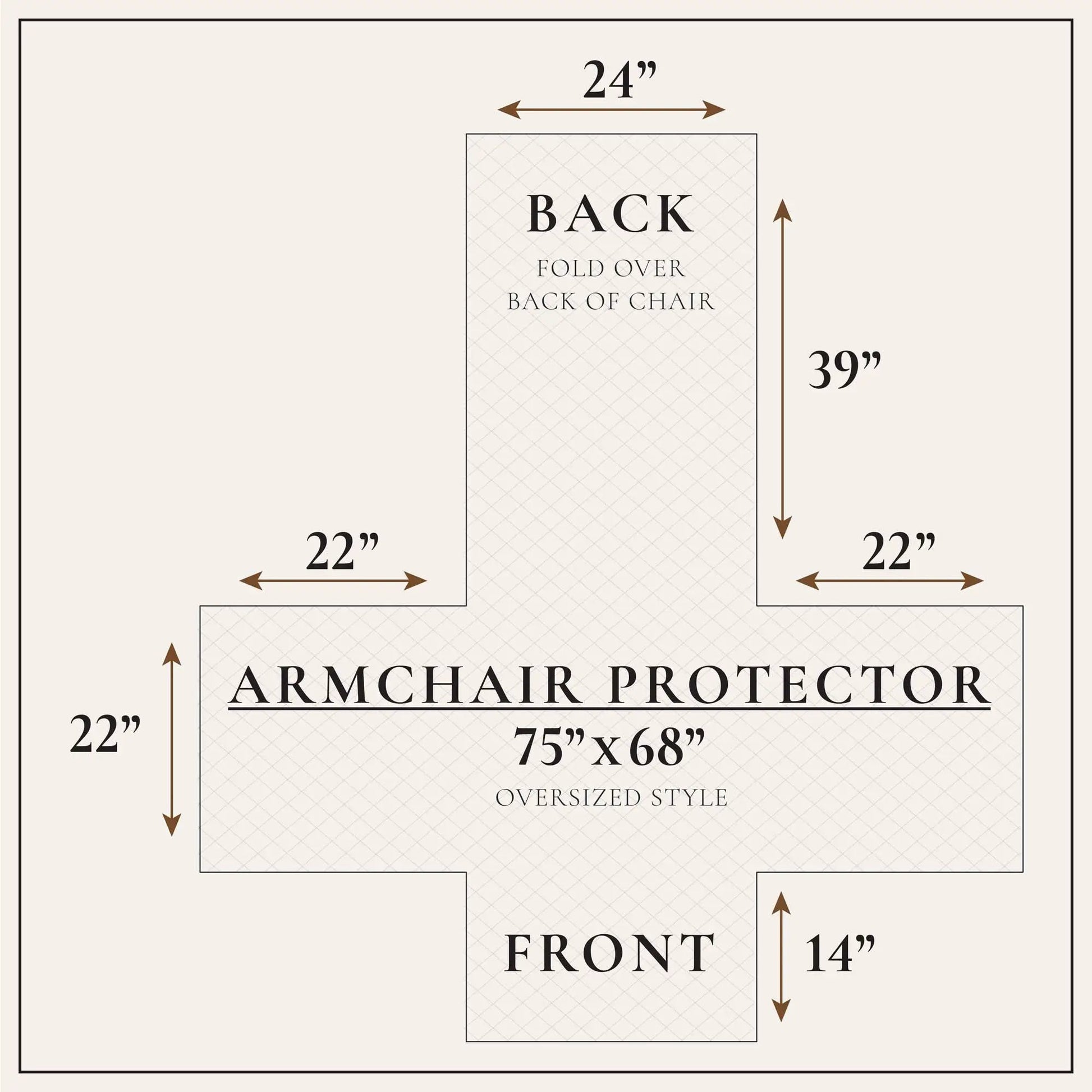 Medallion Solid Furniture Protector - Elenor Collection from PriceLows™
