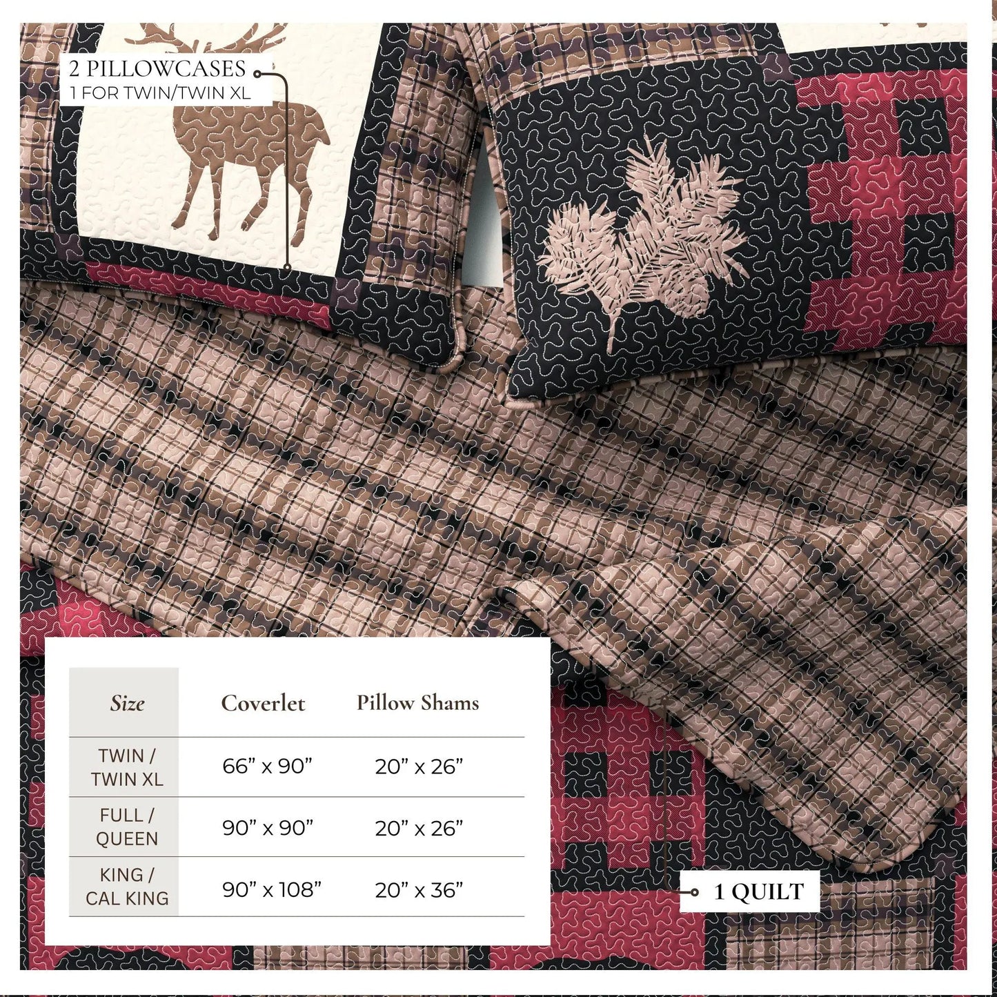 Lodge Quilt - Stonehurst Collection from PriceLows™