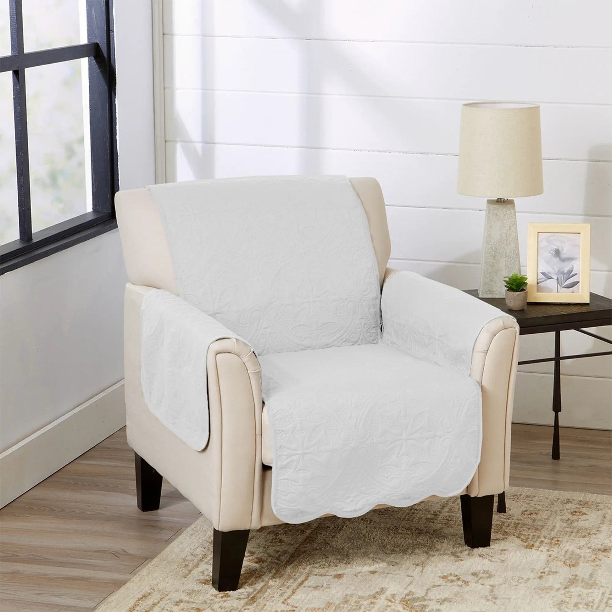 Medallion Solid Furniture Protector - Elenor Collection from PriceLows™