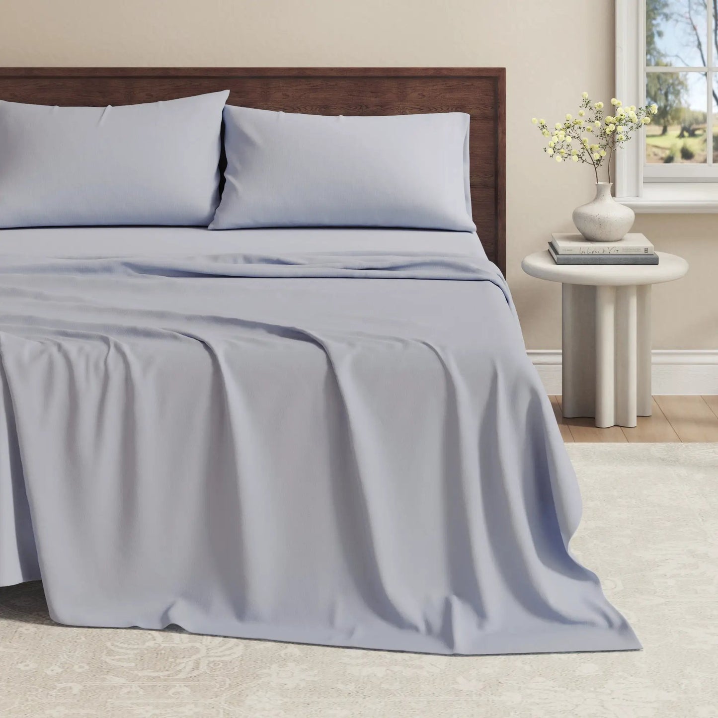 Viscose from Bamboo & Cotton Blend Jersey Knit Sheets from PriceLows™