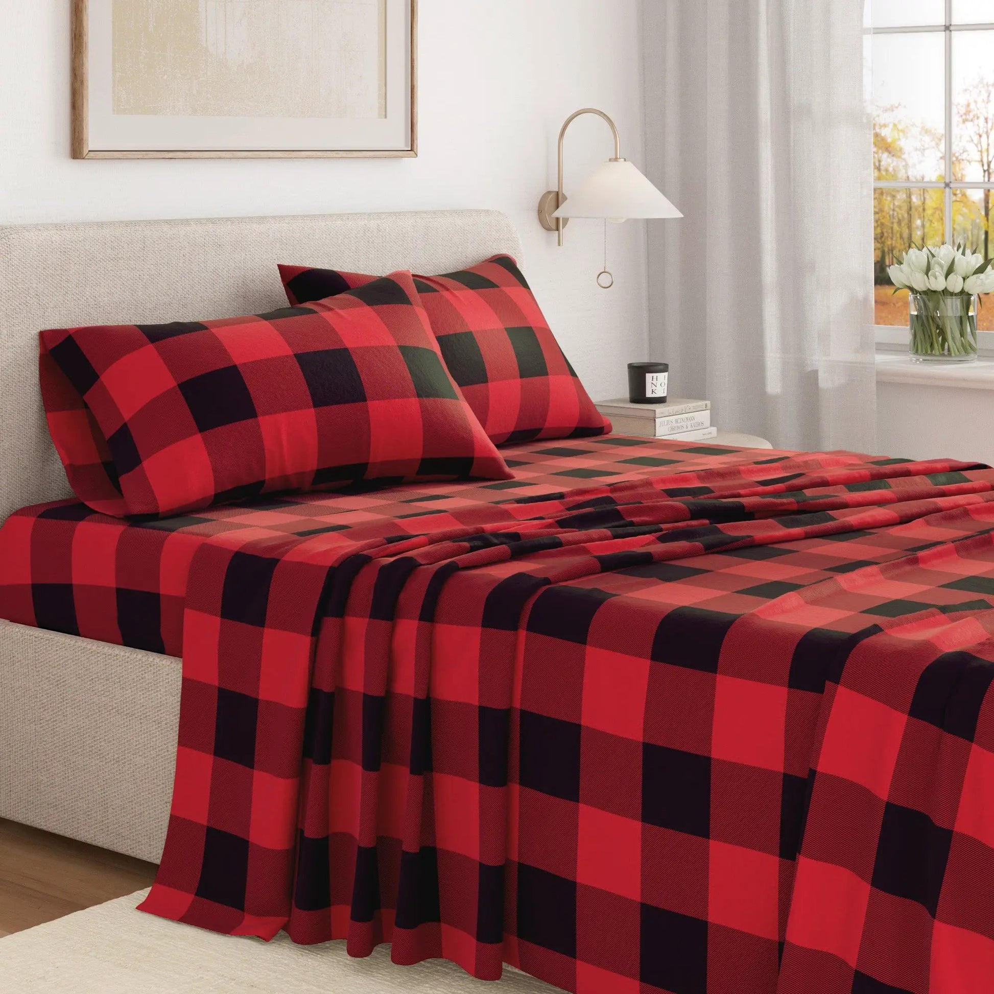 Turkish Cotton Flannel Sheet - Belle Collection from PriceLows™