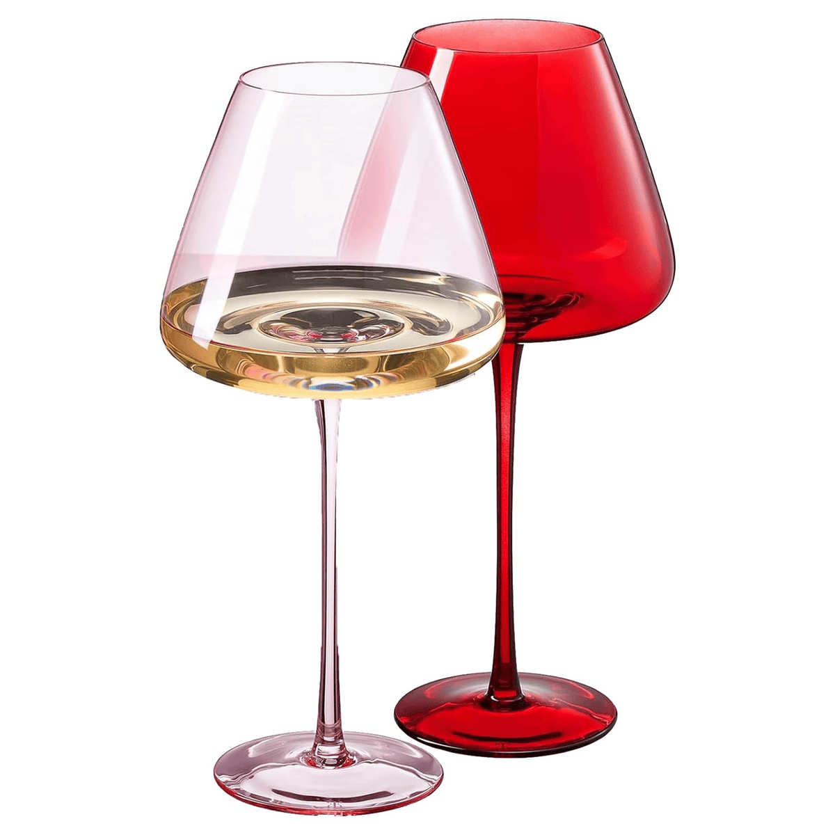 Love Stemmed Wine Glassware | 24 oz | Set of 2 | Entertaining