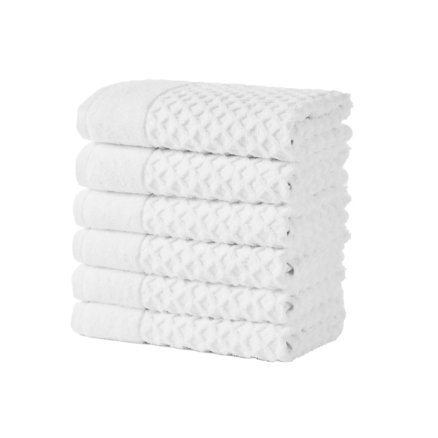Cotton Diamond Waffle Weave Bath Towel Set - Grayson Collection from PriceLows™