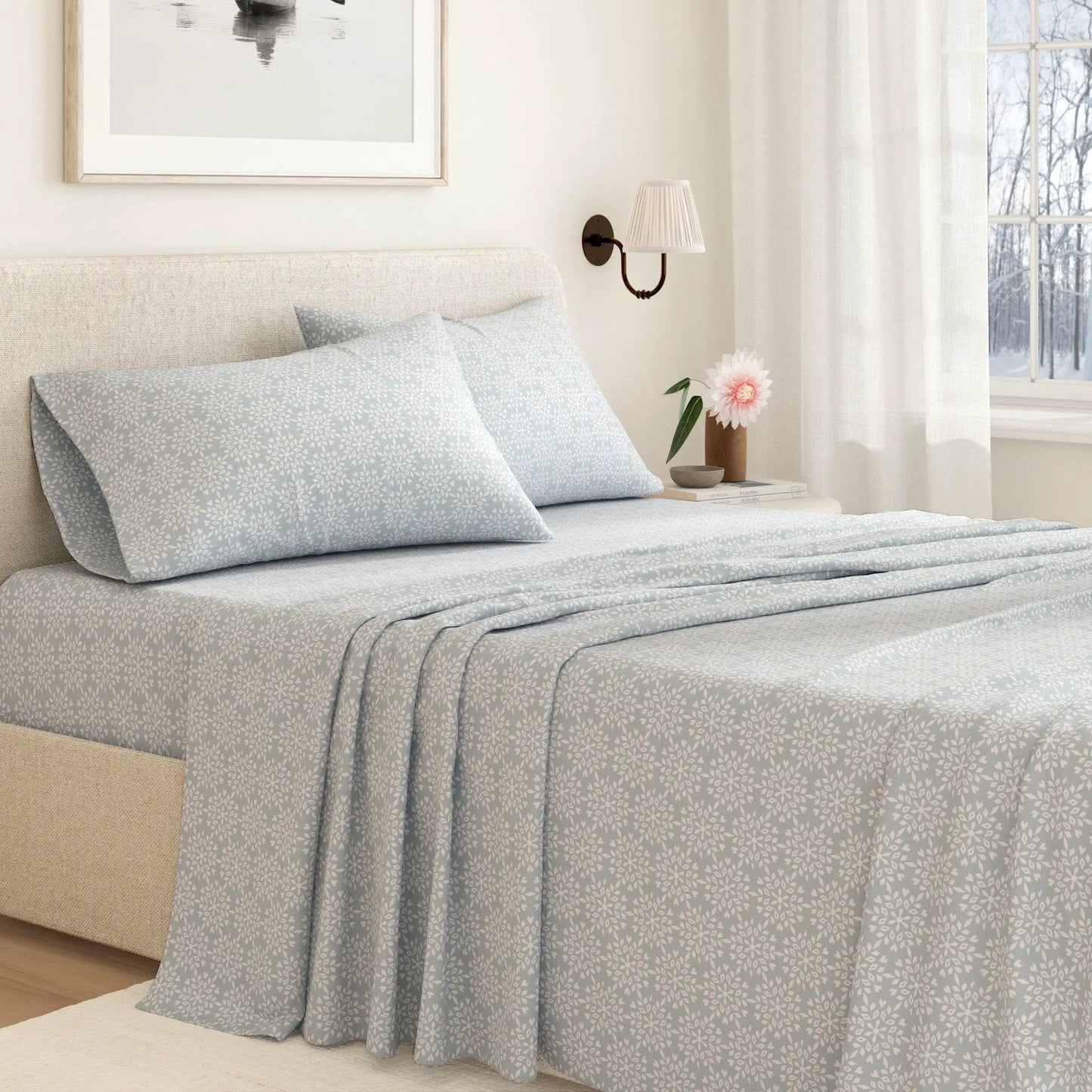 Turkish Cotton Flannel Sheet - Belle Collection from PriceLows™