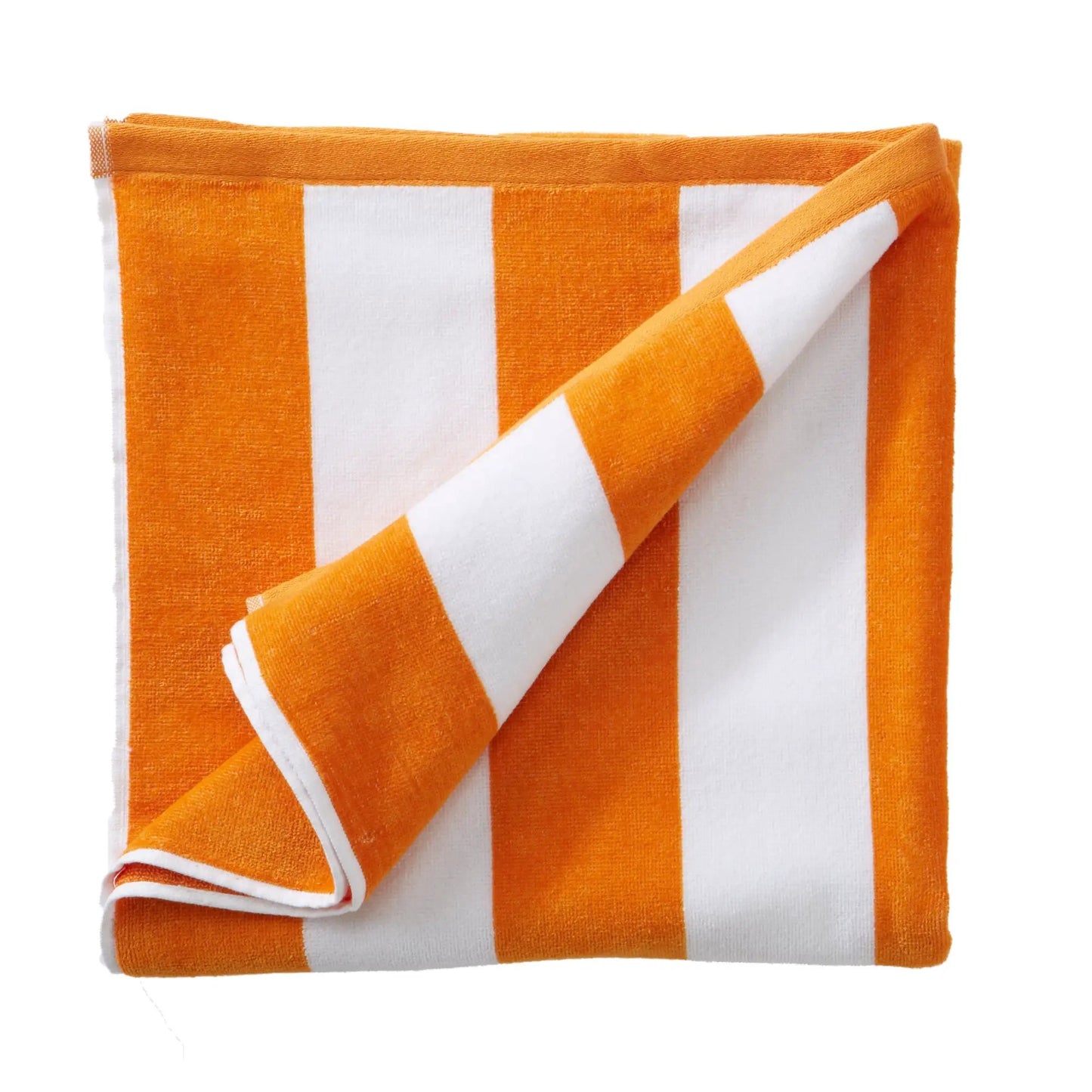 Cotton Velour Cabana Stripe Beach Towel - Novia Collection from PriceLows™
