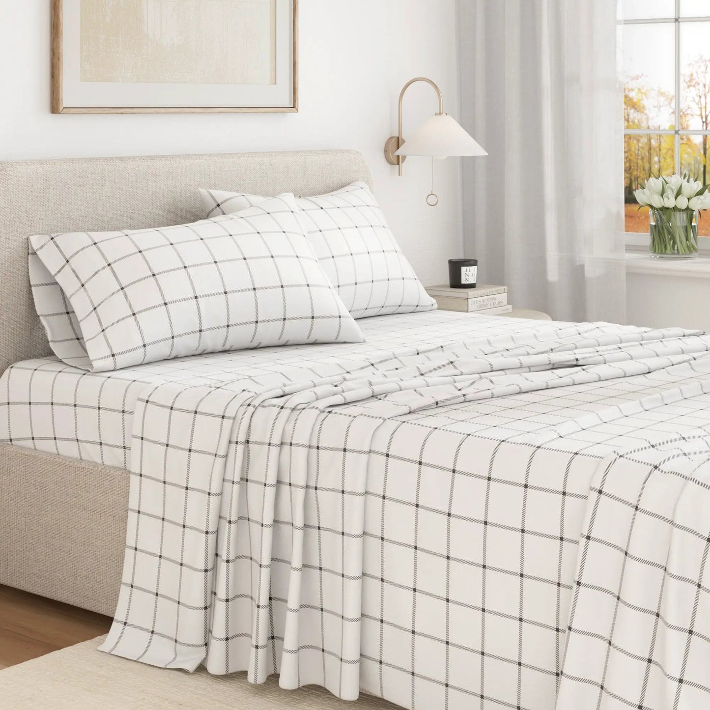 Turkish Cotton Flannel Sheet - Belle Collection from PriceLows™