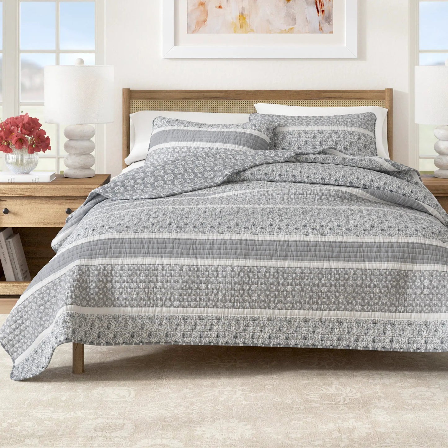 Stripe Quilt - Kadi Collection from PriceLows™