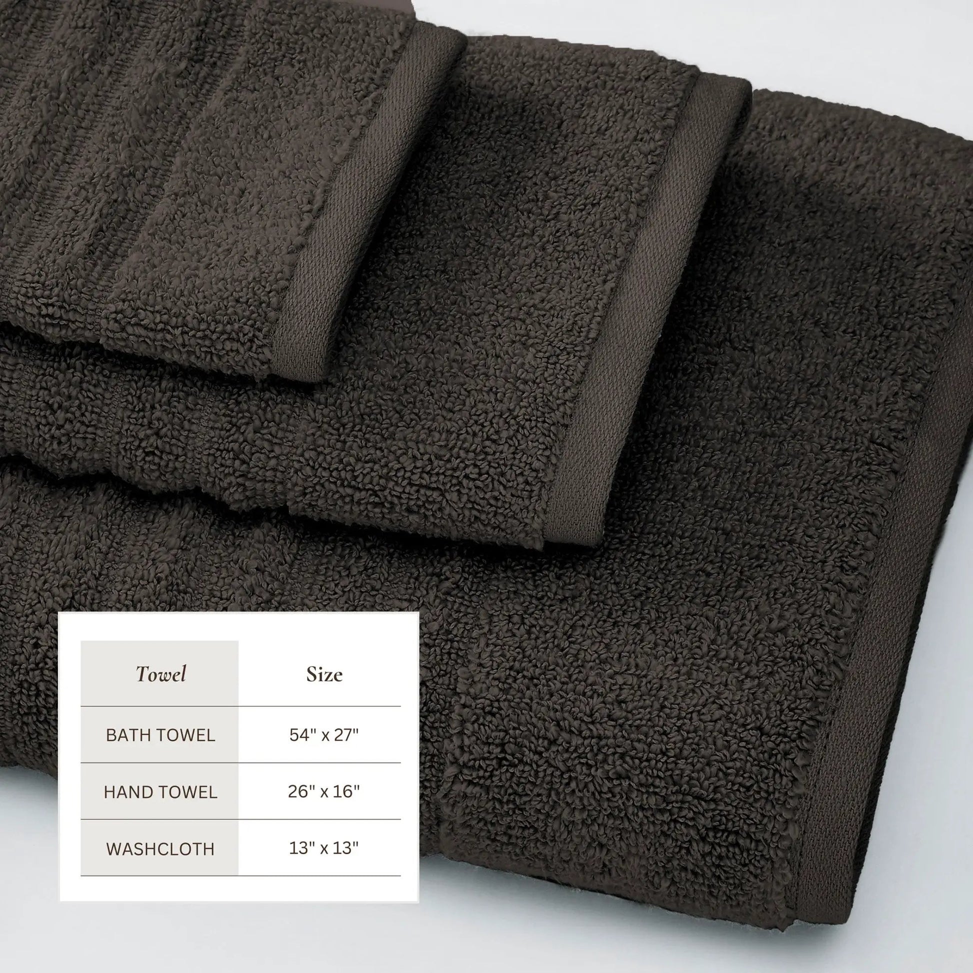 Luxury Combed Cotton Bath Towel Set - Karina Collection from PriceLows™