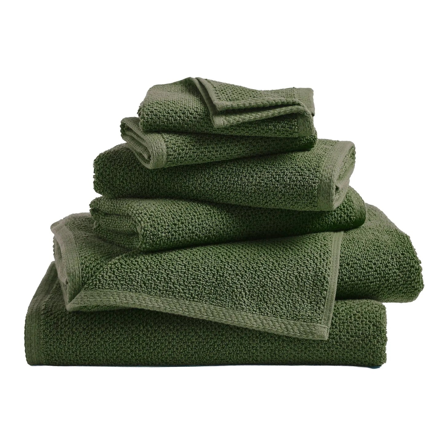 Cotton Textured Bath Towel Set - Acacia Collection from PriceLows™
