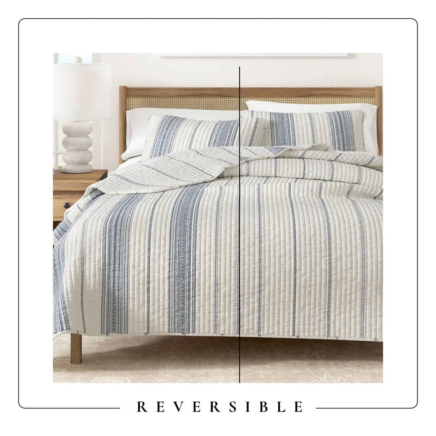 Stripe Quilt - Wesley Collection from PriceLows™
