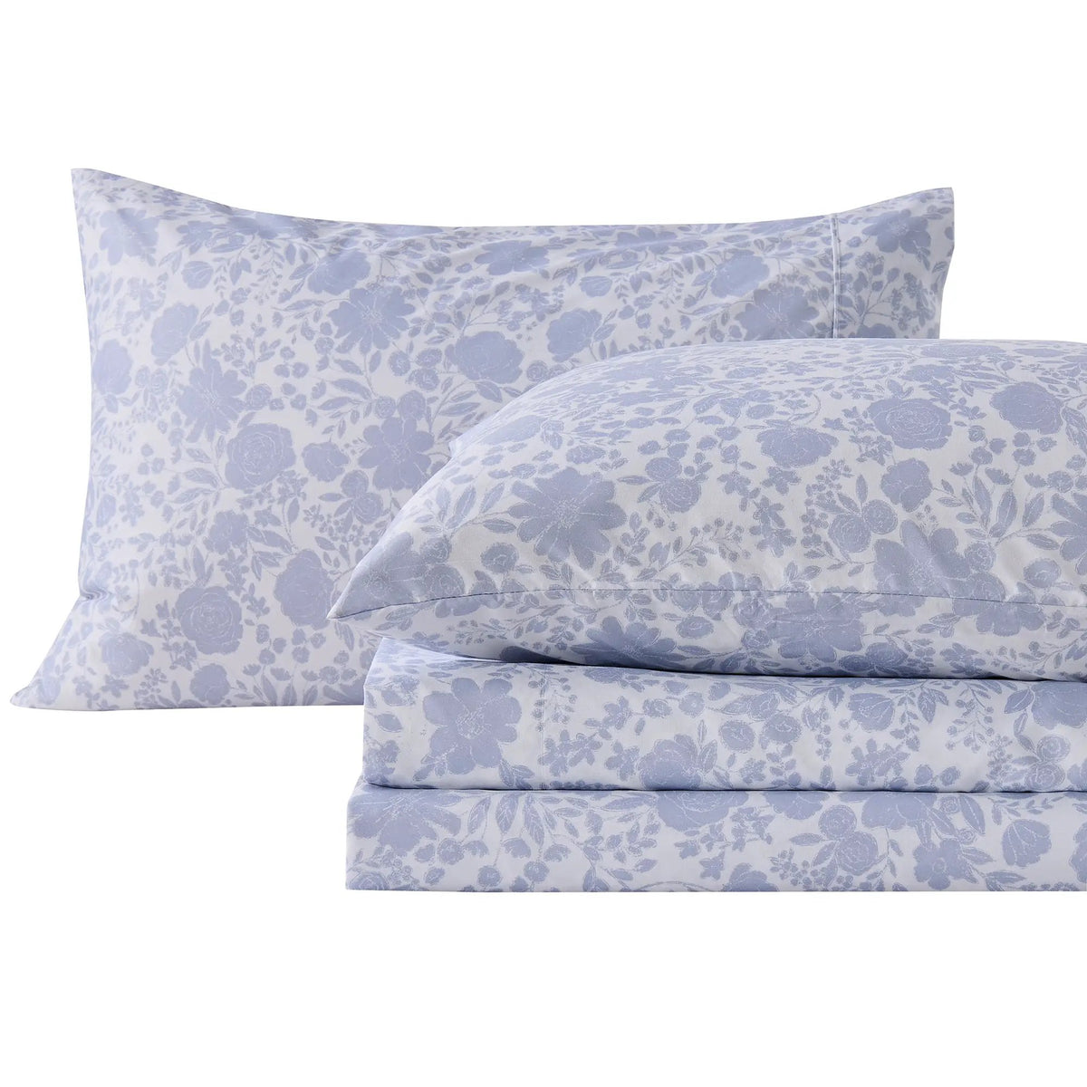 Watercolor Floral Sheet Set - Delia Collection