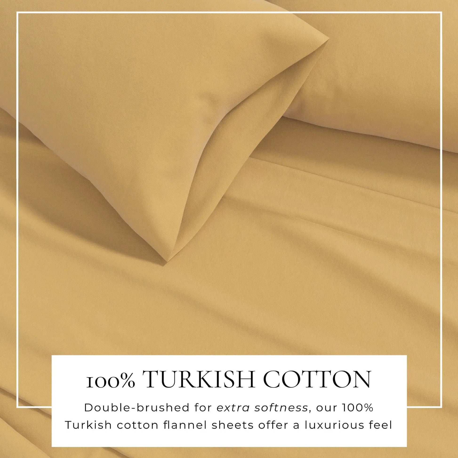 Cotton Solid Flannel Sheet - Nordic Collection from PriceLows™