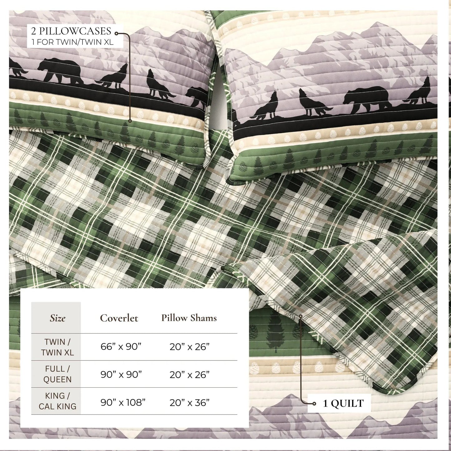 Lodge Quilt - Salt Creek Collection from PriceLows™