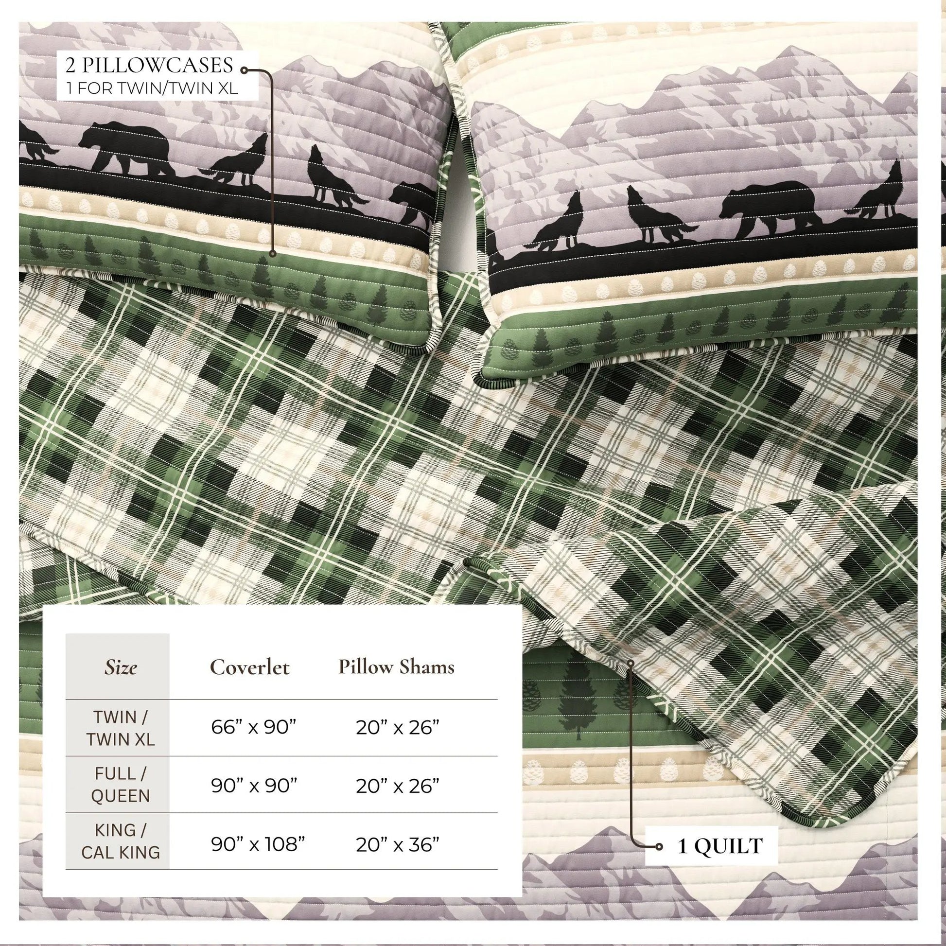 Lodge Quilt - Salt Creek Collection from PriceLows™