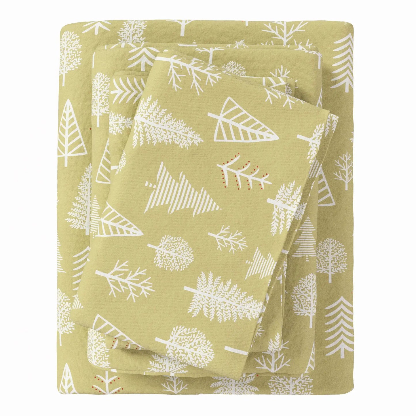 Turkish Cotton Flannel Sheet - Lakeview Collection from PriceLows™