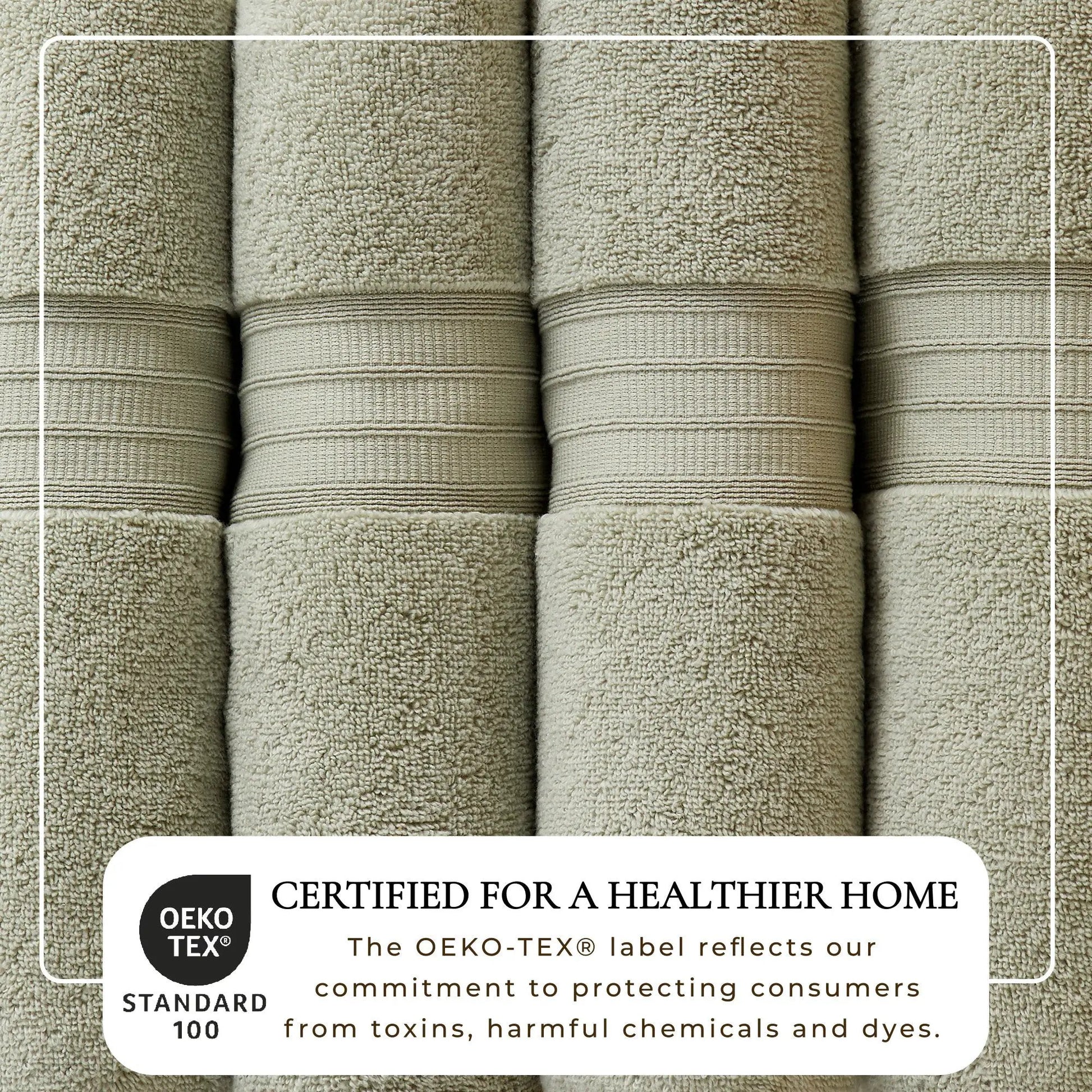 100% Cotton Premium Bath Towel Set - Chiara Collection from PriceLows™