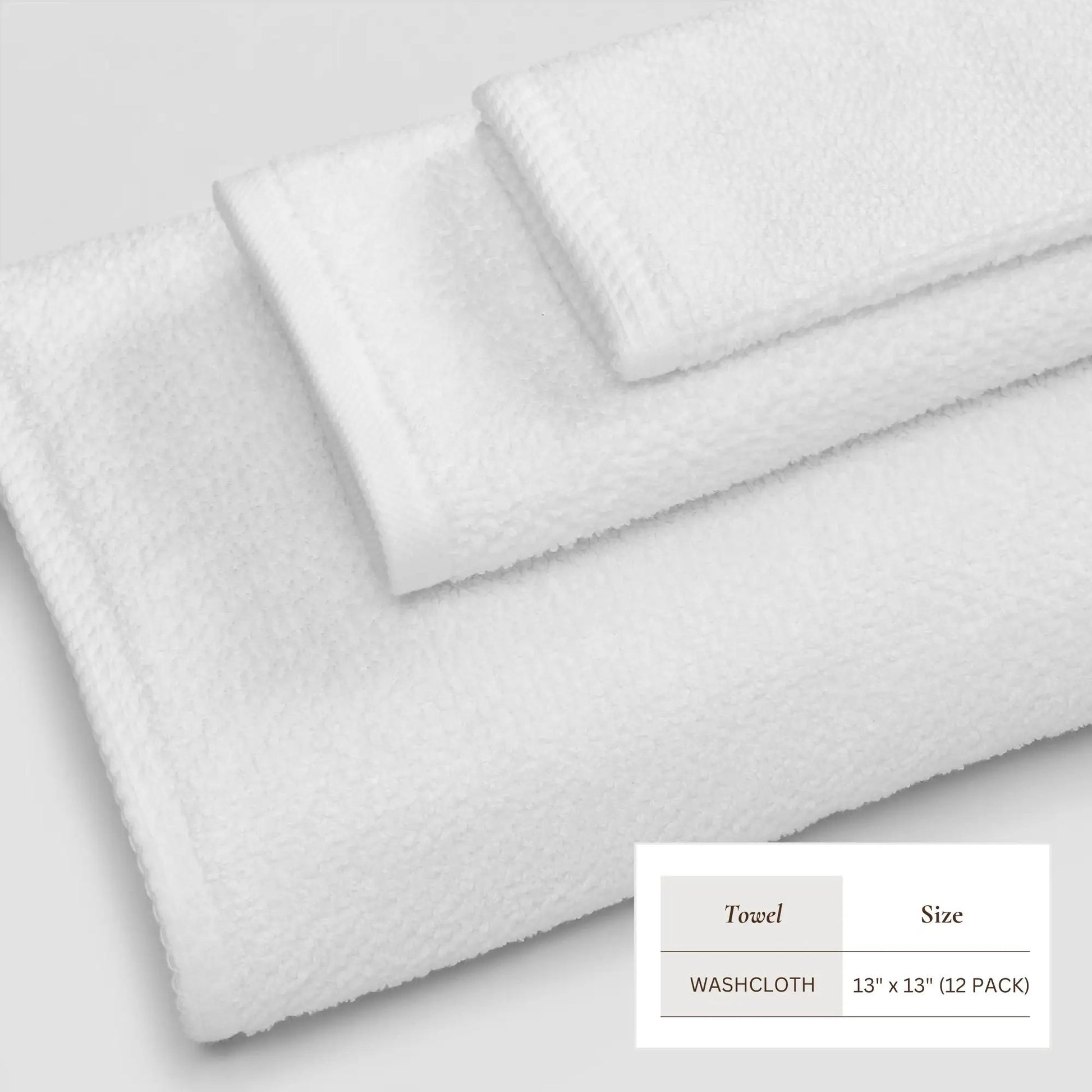 Cotton Textured Bath Towel Set - Acacia Collection from PriceLows™