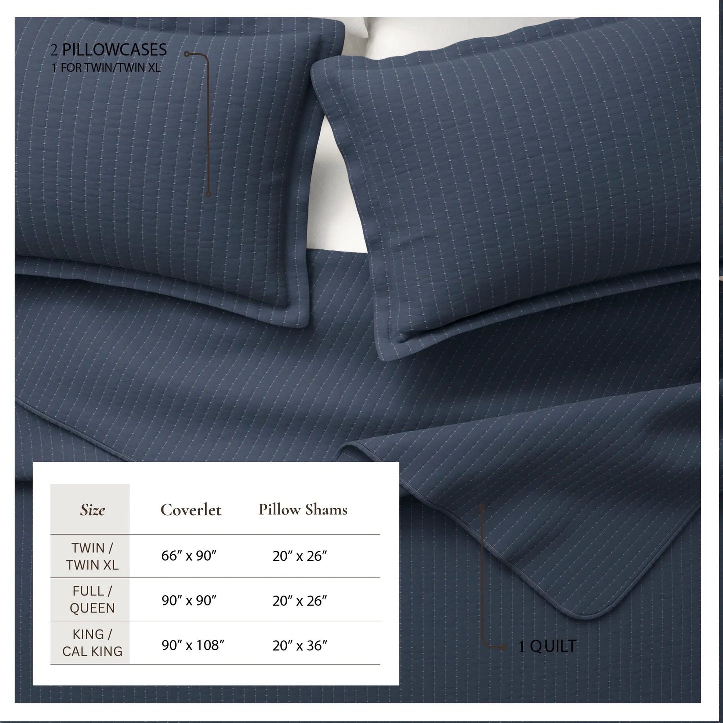 Solid Quilt - Alicia Collection from PriceLows™