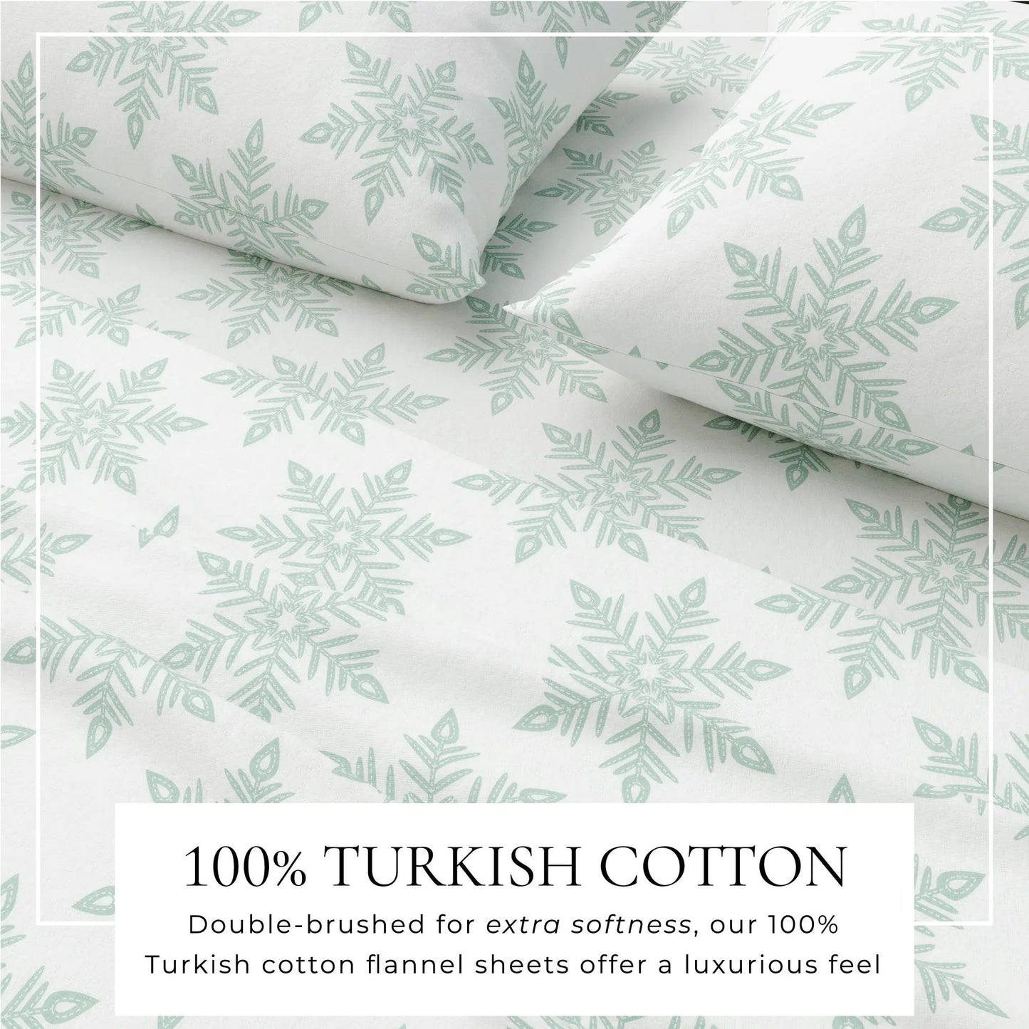 Turkish Cotton Flannel Sheet - Belle Collection from PriceLows™