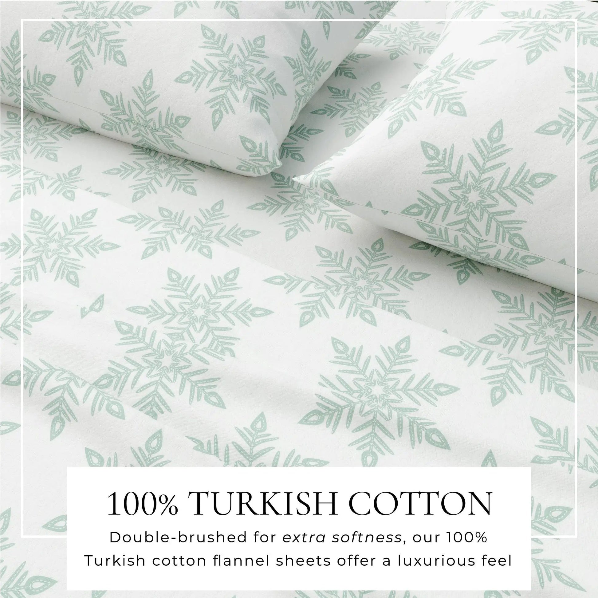 Turkish Cotton Flannel Sheet - Belle Collection from PriceLows™