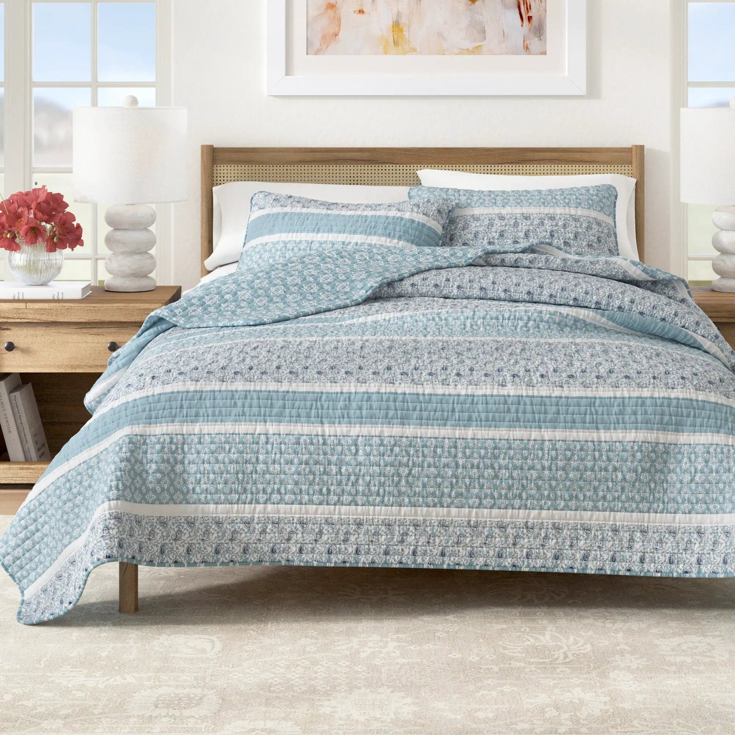 Stripe Quilt - Kadi Collection from PriceLows™
