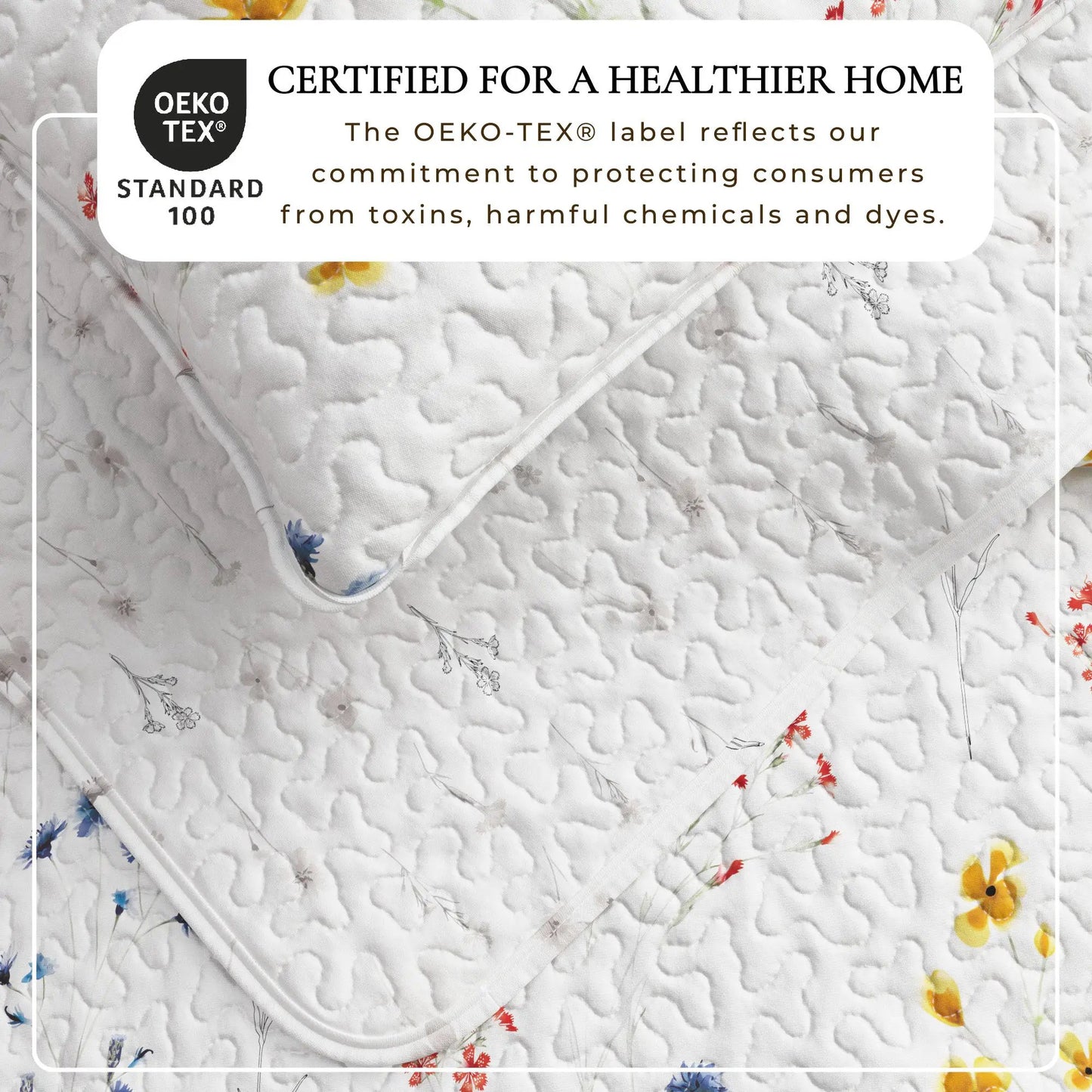Wildflower Floral Quilt Set - Marianne Collection from PriceLows™