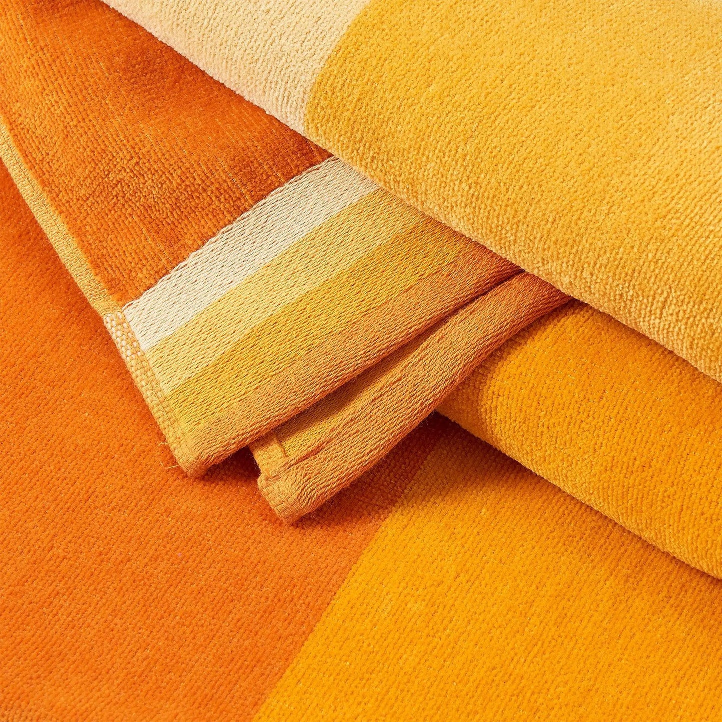 Cotton Velour Cabana Stripe Beach Towel - Novia Collection from PriceLows™