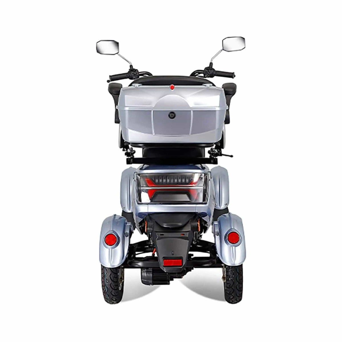 Zvg Heavy-Duty 1000W 60V/20AH 330LBS Four-Wheel All-Terrain Travel Mobility Scooter | 330 lb | 60 Volt | Home
