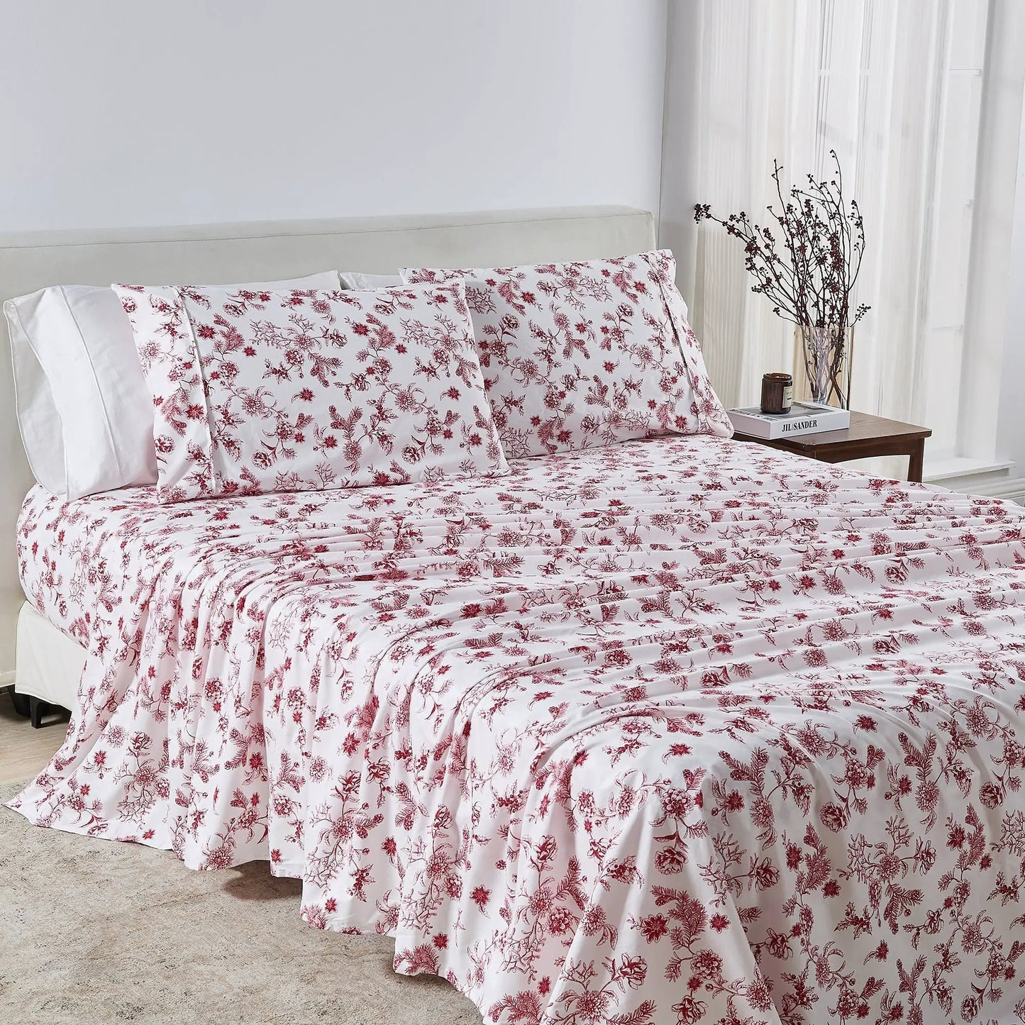 Watercolor Floral Sheet Set - Delia Collection from PriceLows™